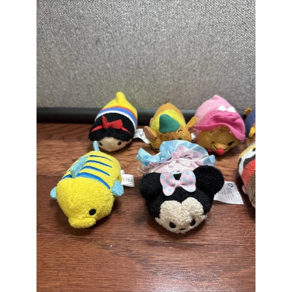 Disney Tsum Tsum lot of 11- Cinderella-Toy Story-Disney Parks